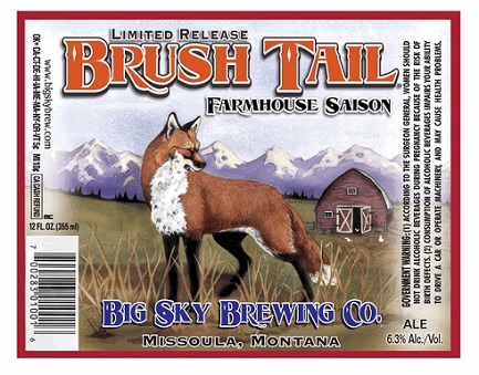 Big Sky Brewing – Brush Tail Farmhouse Saison