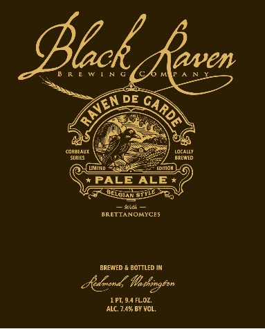 BlackRaven Brewing – Releases Raven de Garde