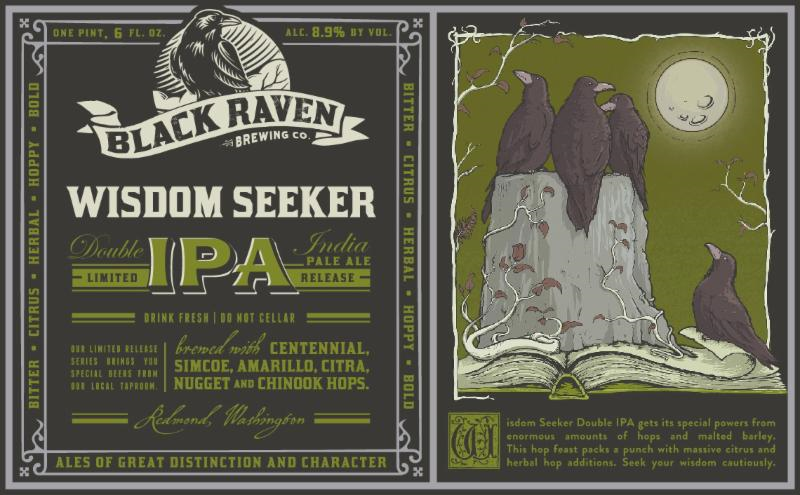 Black Raven Brewing – Wisdom Seeker Double IPA