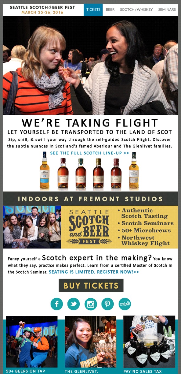 Seattle Scotch & Beer Fest March 25-26, 2016