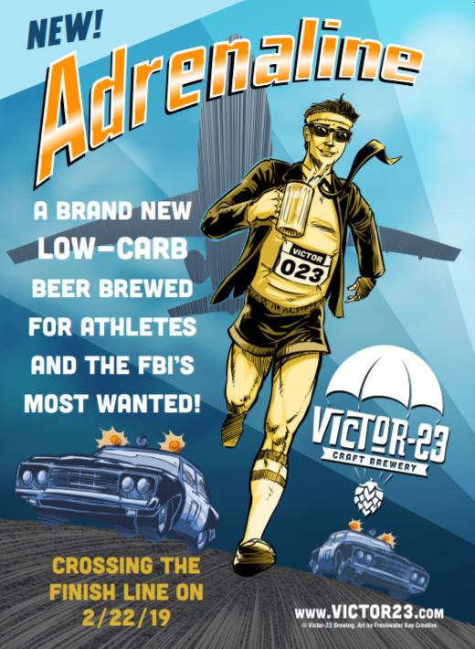 Victor 23 Craft Brewery – Adrenaline Low Carb Ale